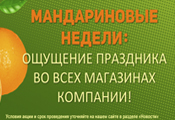 Акция «Мандариновые недели»