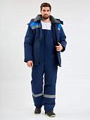 Костюм Труженик-Ультра-2 зимний сине-васильковый