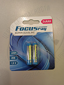 Батарейка FOCUSray SUPER ALKALINE LR03/BL2 2/24/288 мизинчиковая алкалиновая 2 шт. на карте