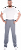 Брюки мужские серые