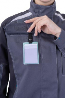 iForm™ Куртка ТУРБО SAFETY женская летняя серая