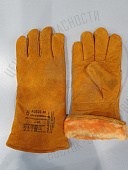 Краги спилковые Weld WINTER Gold утепленные мутон кевлар