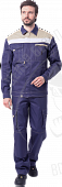 Костюм Докер синий с бежевым